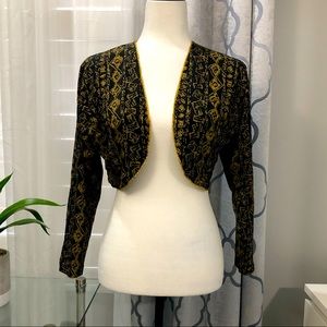 Vintage Cropped Blazer